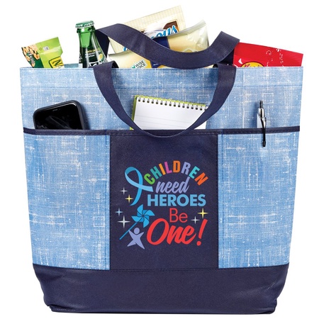 Children Need Heroes. Be One! Non-Woven Tote Bag
