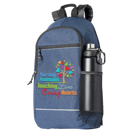 Nursing Assistants: Touching Lives, Caring Hearts 15" Computer/Laptop Backpack