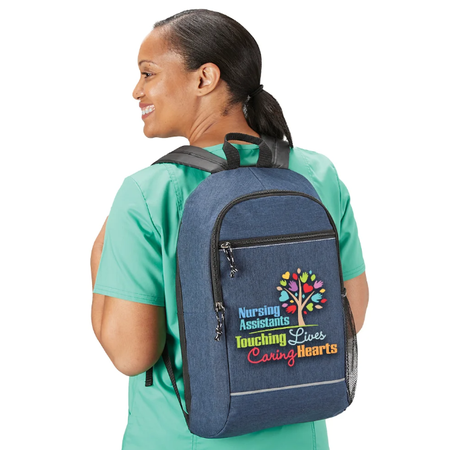 Nursing Assistants: Touching Lives, Caring Hearts 15" Computer/Laptop Backpack