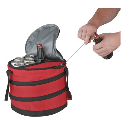 Collapsible Promo Party Cooler with Bottle Opener