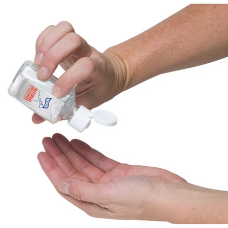 Compact Hand Sanitizer Squeeze Bottle - .5 oz.