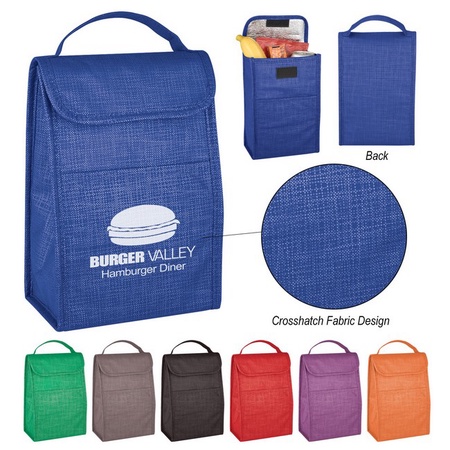 Crosshatch Custom Lunch Bags