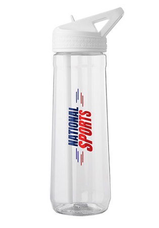 Custom 30 oz. Fitness Bottle with Sip Straw