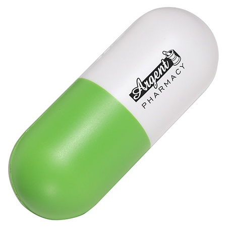 Custom Pill Capsule Stress Balls