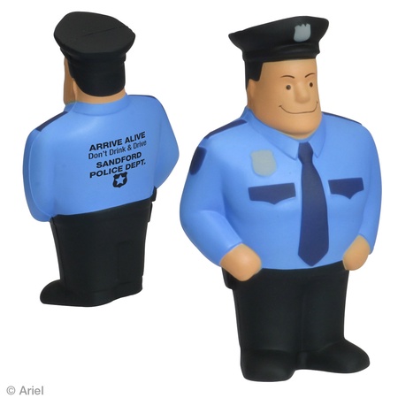 Custom Policeman Stress Balls