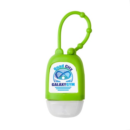Custom Printed Hand Sanitizer with Silicone Strap