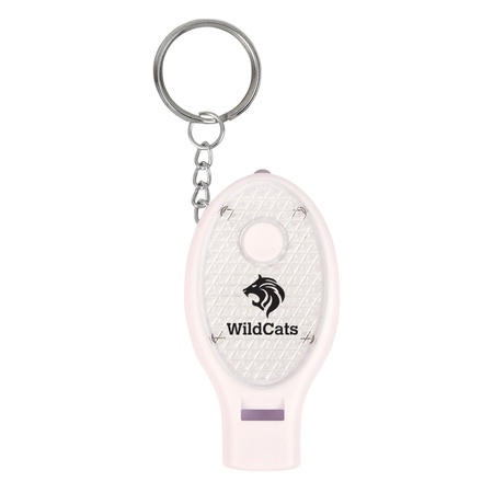 Custom Whistle Key Chain With Light