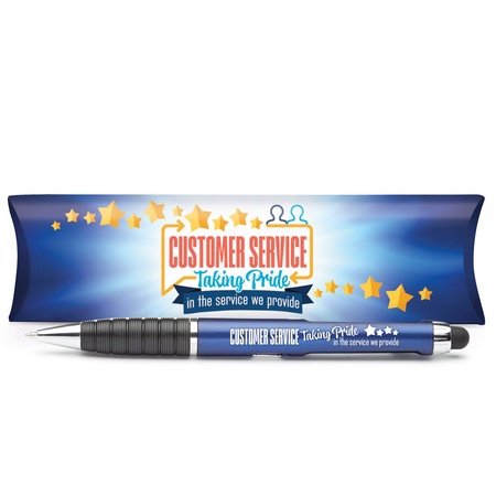 Customer Service 4-in-1 Magnifier, Light, Stylus Pen Gift