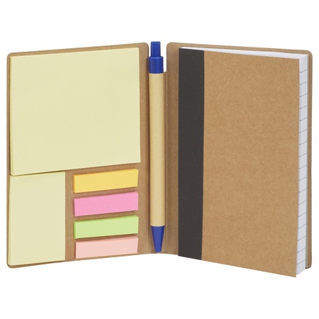 Customer Service Jotter With Sticky Notes & Pen