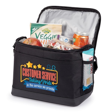 Customer Service Lunch Cooler Bag With Placemat