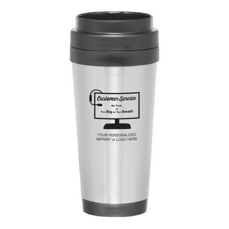 Stainless Steel Travel Mug - 16 oz. with Imprint