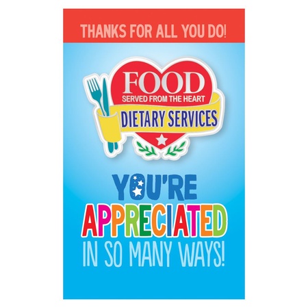 Dietary Services: Food Served From The Heart Lapel Pin