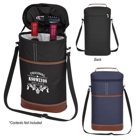 Double Wine Personalized Cooler Bags