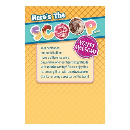 Employee Appreciation Ice Cream Party Kit