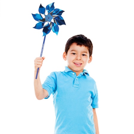 Every Child Matters Mylar Pinwheels