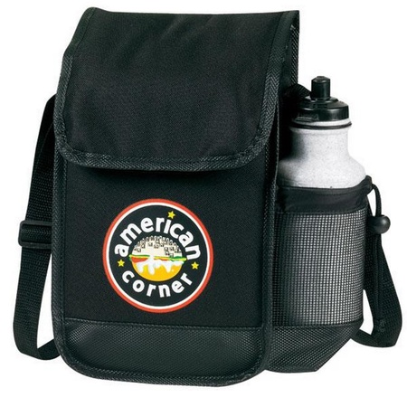 Custom Executive Lunch Bag & Bottle Holder