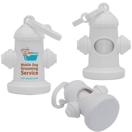 Imprinted Fire Hydrant Waste Bag Dispensers