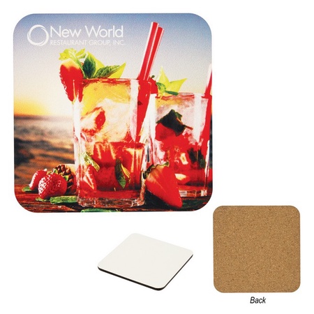 Full Color Printed Square Coasters
