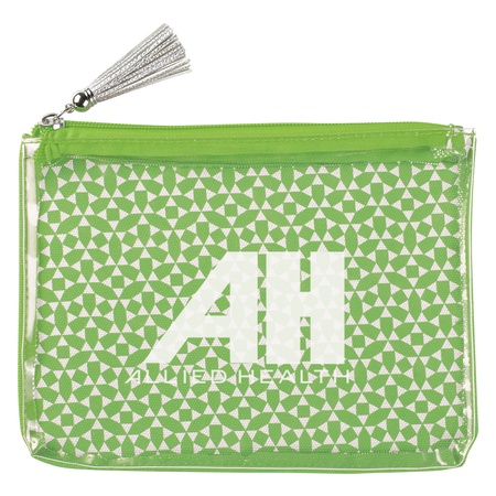 Geometric Promotional Cosmetic Bags