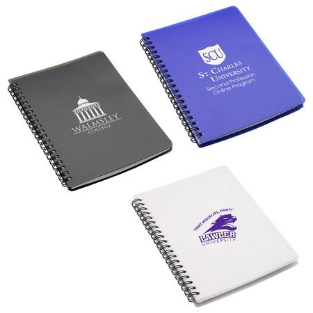 Hardcover Logo Notebook with Pouch
