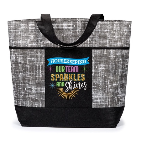 Housekeeping: Our Team Sparkles And Shines Non-Woven Tote Bag