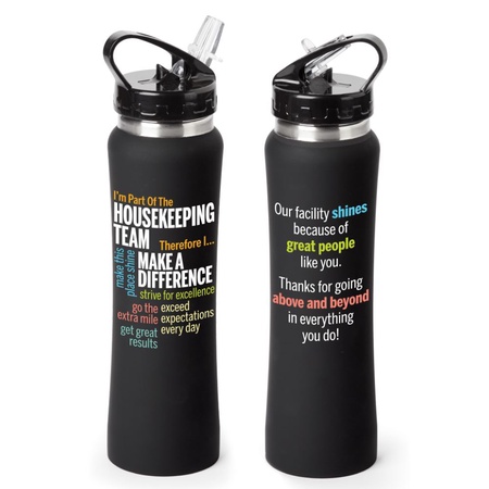 I'm Part Of The Housekeeping Team Stainless Steel Water Bottle