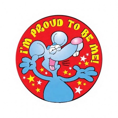 I'm Proud To Be Me Stickers