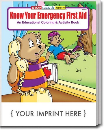 Know Your Emergency 1st Aid Coloring & Activity Book