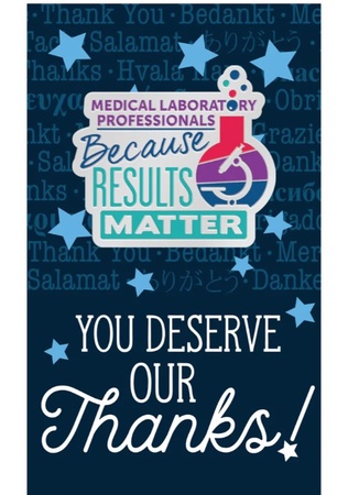 Medical Lab: Because Results Matter Lapel Pins