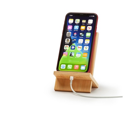Lab Team Bamboo Phone Stand Gift