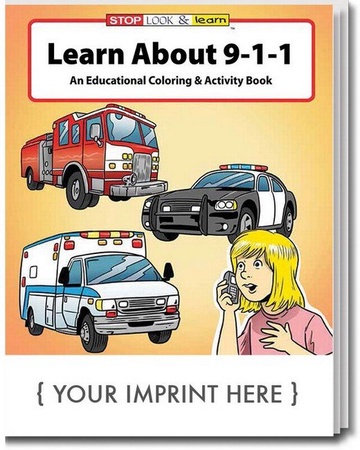 Learn About 911 Coloring & Activities Book