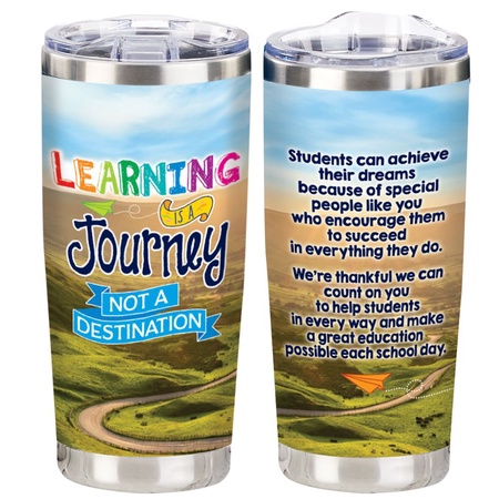 Learning Is A Journey, Not A Destination Insulated Tumblers