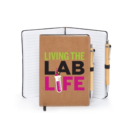 Living The Lab Life Journal & Bamboo Pen