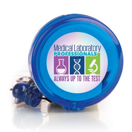 Medical Laboratory Professionals: Always Up To The Test Retractable Badge Holder