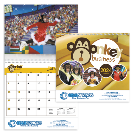 Monkey Business 2024 Promotional Calendars