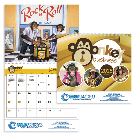 Monkey Business 2025 Promotional Calendars