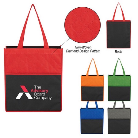 Non-Woven Bounty Custom Shopping Tote Bags