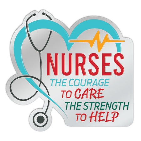 Nurses Courage To Care Lapel Pins