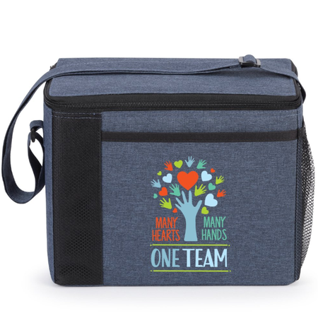 Many Hearts, Many Hands, One Team Lunch Cooler Bag