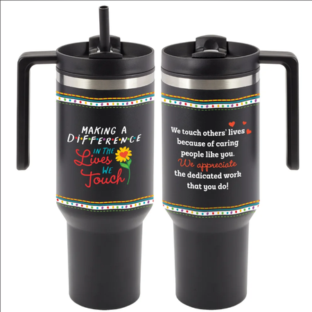 Making a Difference in the Lives We Touch Stainless Steel 40 oz. Tumbler