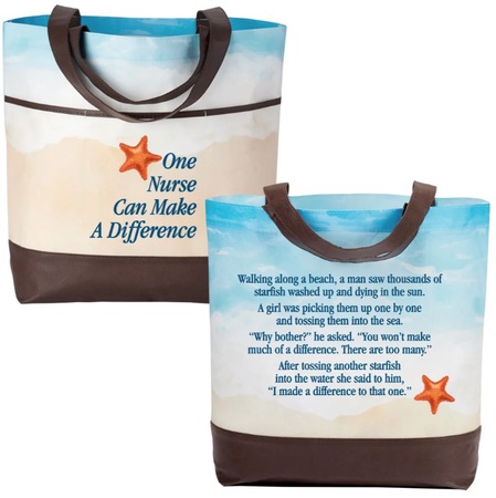 One Nurse Can Make a Difference Tote Bag