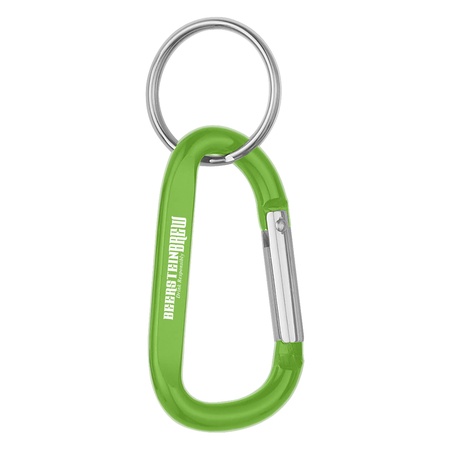 Personalized 6MM Carabiner with Split Ring