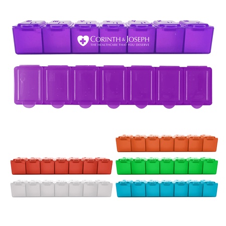 Personalized 7-Day Pill Containers