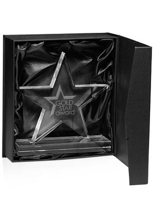 Personalized Star Glass Award
