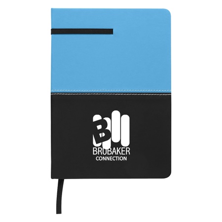 Personalized Two-Tone Leatherette Journals