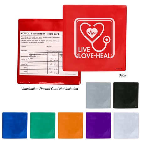 Personalized Vaccination Card Holders