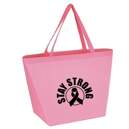 Pink Ribbon Awareness Tote Bags