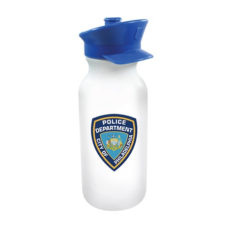 Custom Police Hat Water Bottles