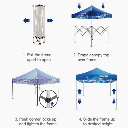 Pop-Up Tent 10' x 10'