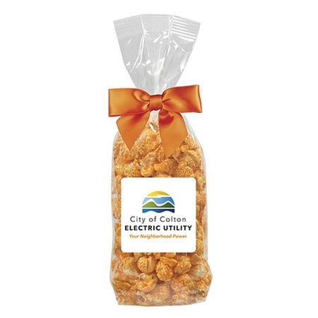 Custom Popcorn Gift Bags - Cheddar